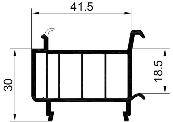 Fensteranschlussprofil 30mm Fensteranschlussprofil 30mm