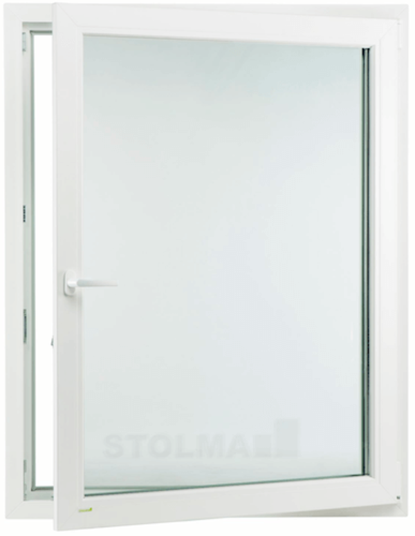 Frontansicht des Salamander Steamline 76 Aluminium Fensters