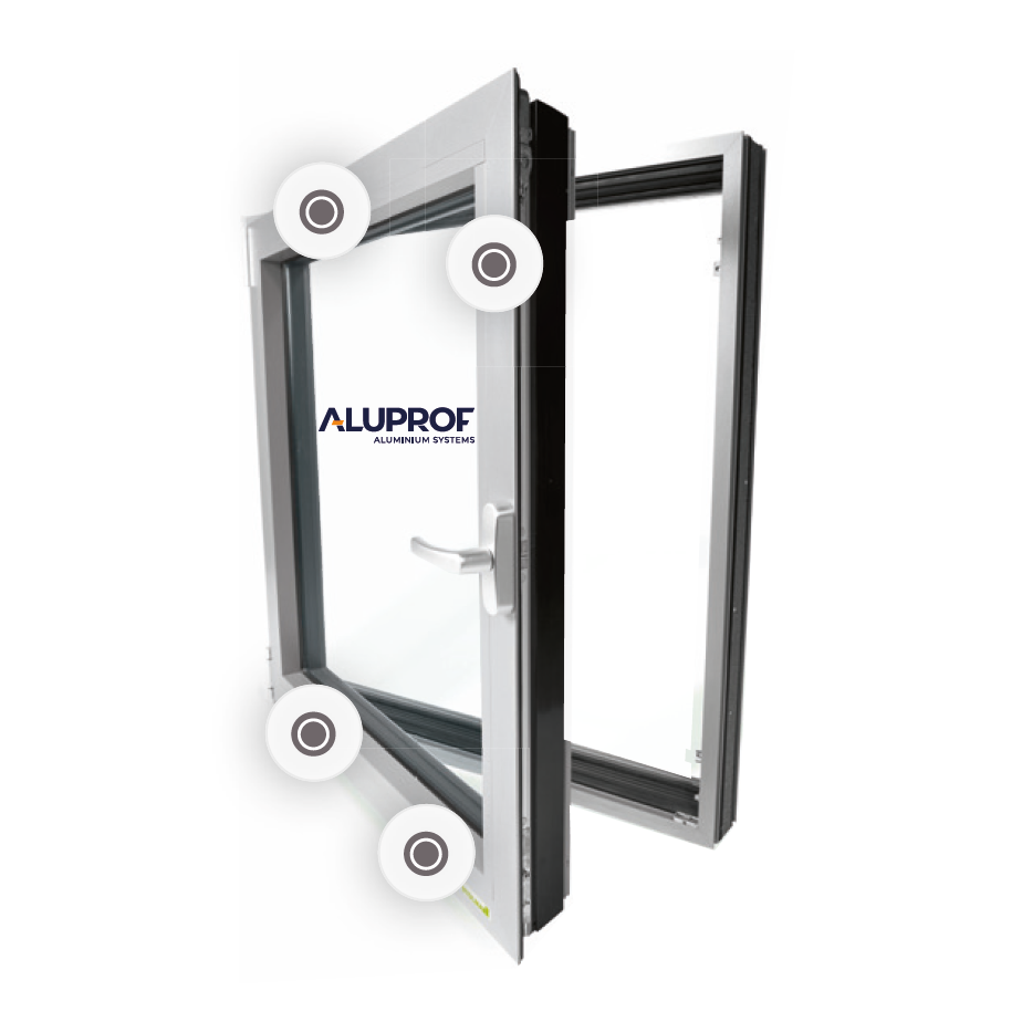 Fensterkonfigurator für Aluprof Aluminiumfenster