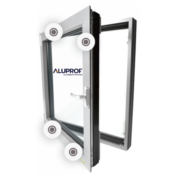 Fensterkonfigurator für Aluprof Aluminiumfenster