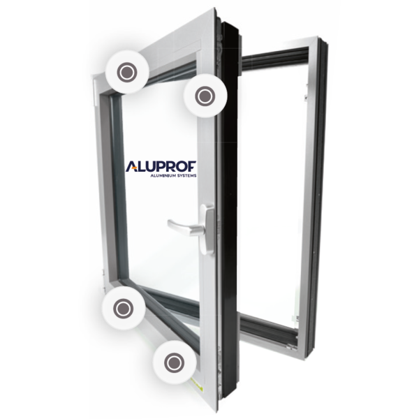 Fensterkonfigurator für Aluprof Aluminiumfenster