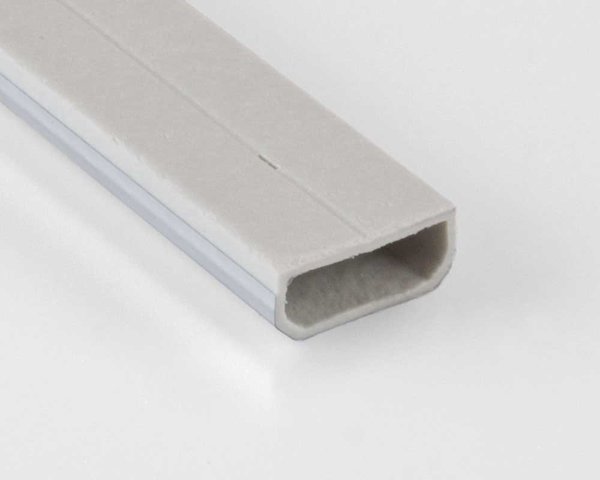 STOLMA Aluminium warme Kante hellgrau (RAL 7035)